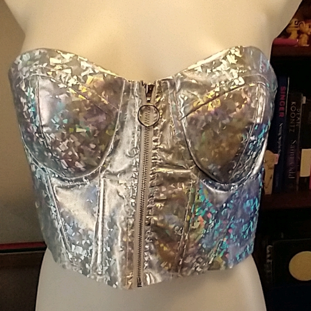 Holographic Tube Top from Charlotte Russe